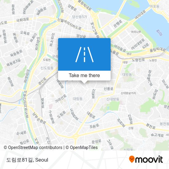 도림로81길 map