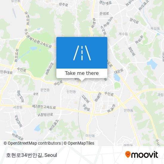 호현로34번안길 map