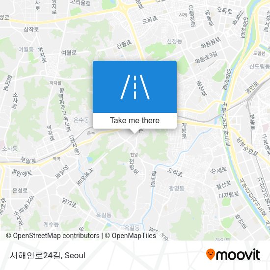 서해안로24길 map