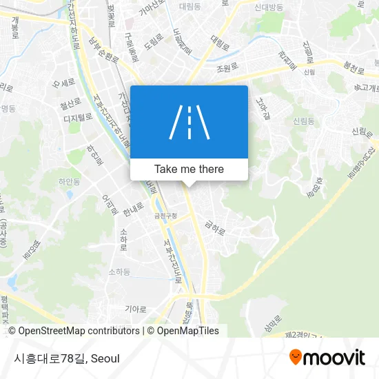 시흥대로78길 map