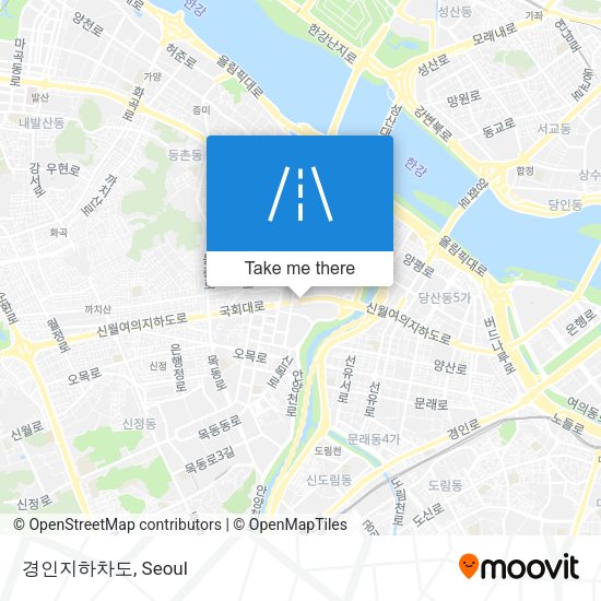 경인지하차도 map