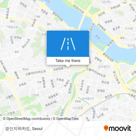 경인지하차도 map