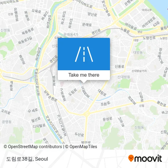 도림로38길 map