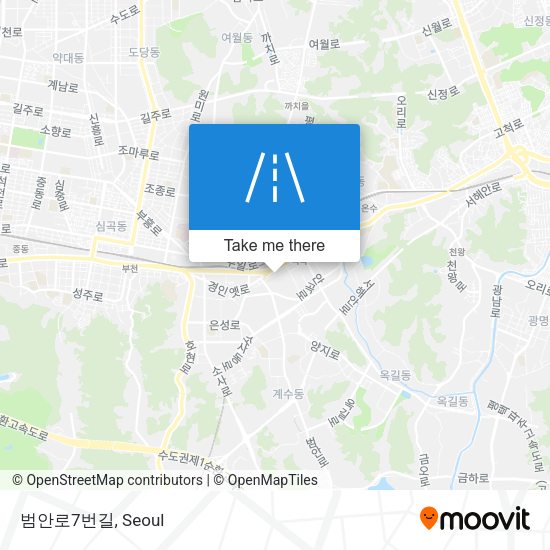 범안로7번길 map
