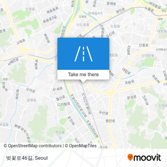 벚꽃로46길 map
