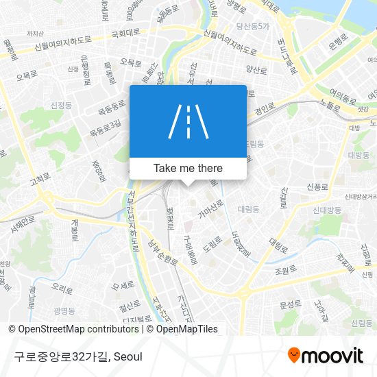 구로중앙로32가길 map