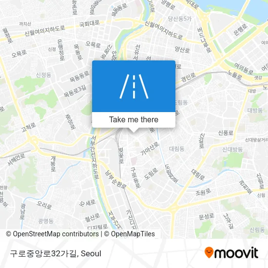 구로중앙로32가길 map