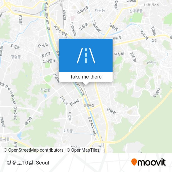 벚꽃로10길 map