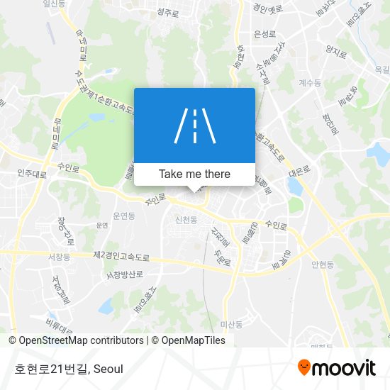 호현로21번길 map