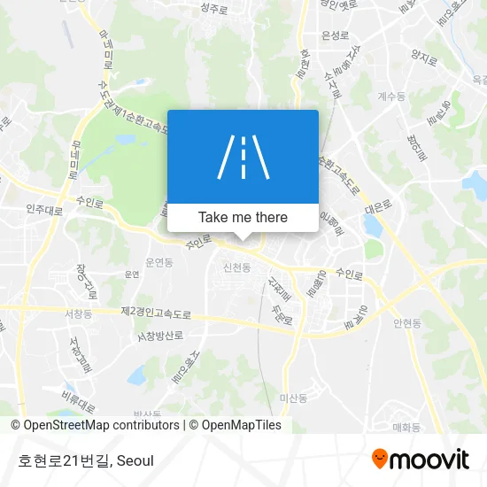 호현로21번길 map