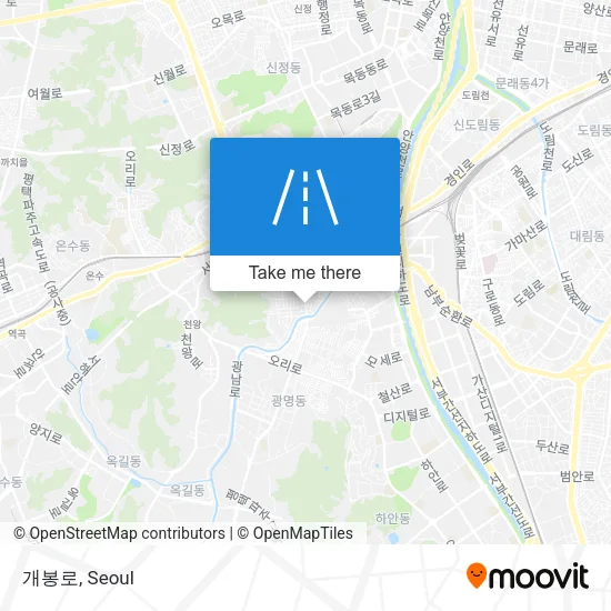 개봉로 map