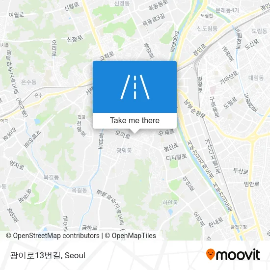 광이로13번길 map