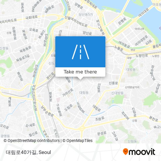 대림로40가길 map