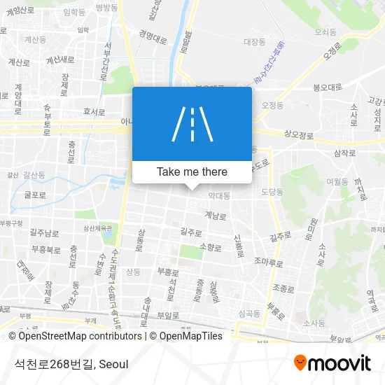 석천로268번길 map