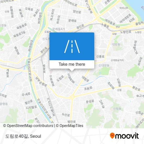 도림로40길 map