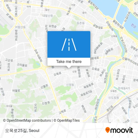 오목로25길 map
