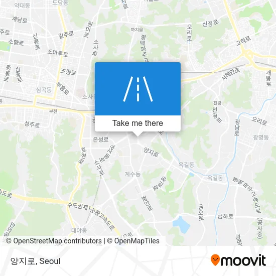 양지로 map
