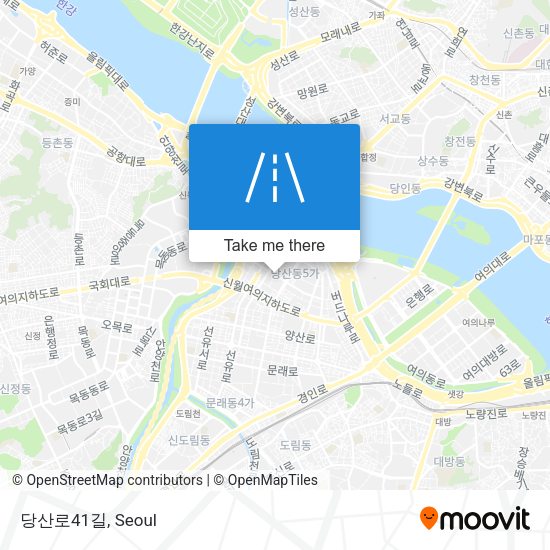당산로41길 map