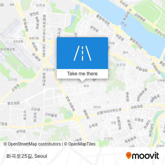 화곡로25길 map