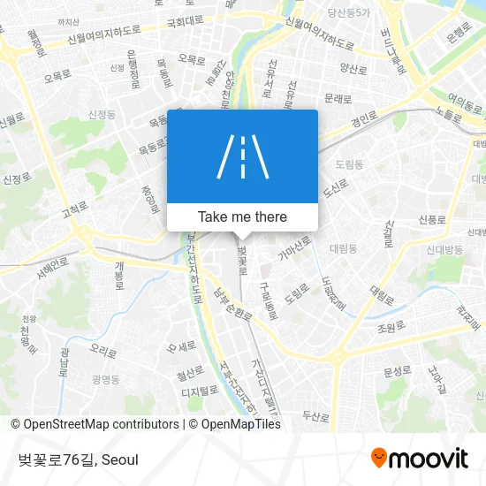 벚꽃로76길 map