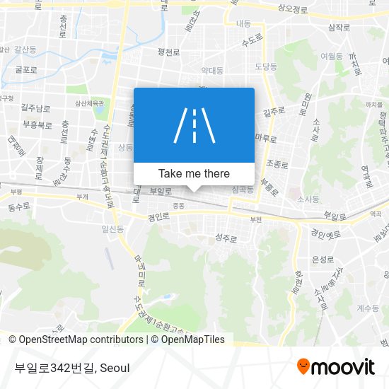 부일로342번길 map