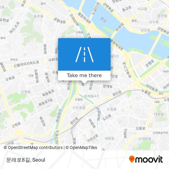 문래로8길 map