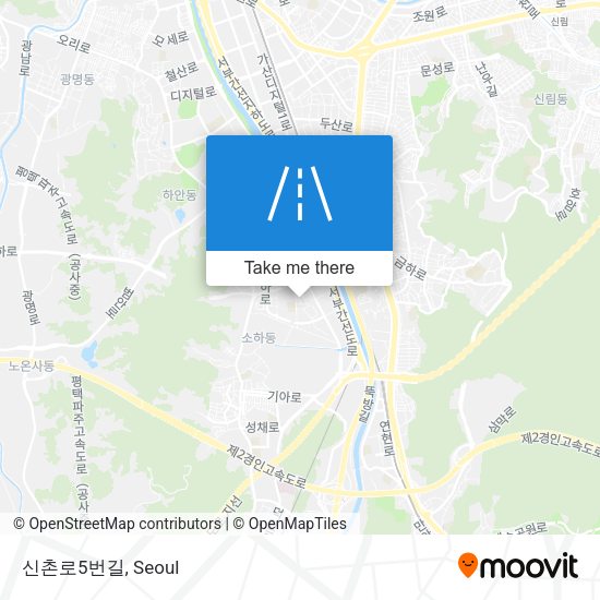 신촌로5번길 map