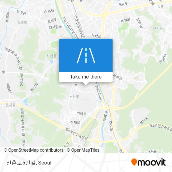 신촌로5번길 map
