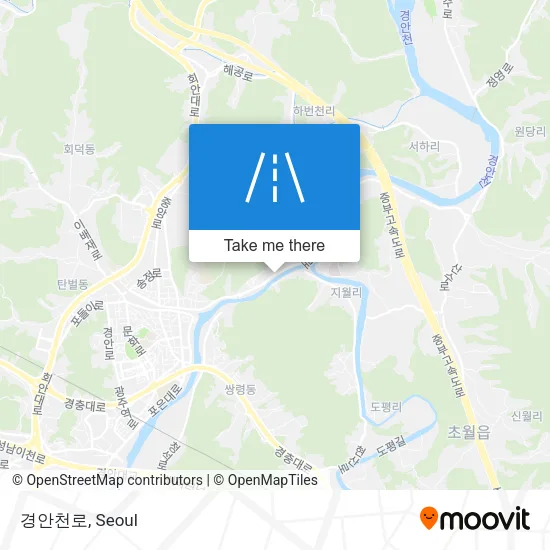 경안천로 map