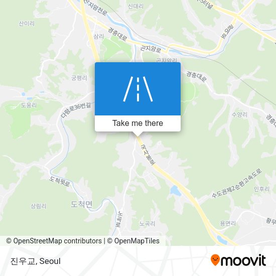 진우교 map
