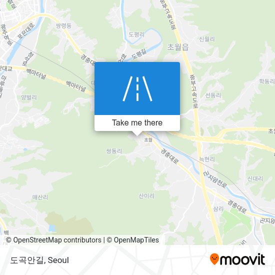 도곡안길 map