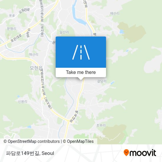 파담로149번길 map