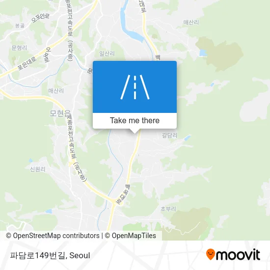 파담로149번길 map
