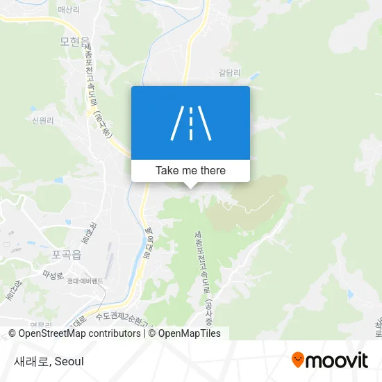 새래로 map