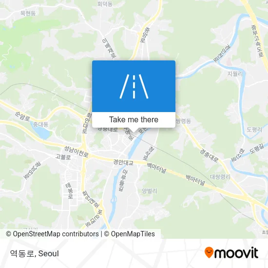 역동로 map