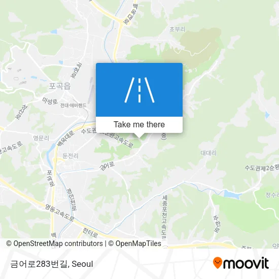 금어로283번길 map