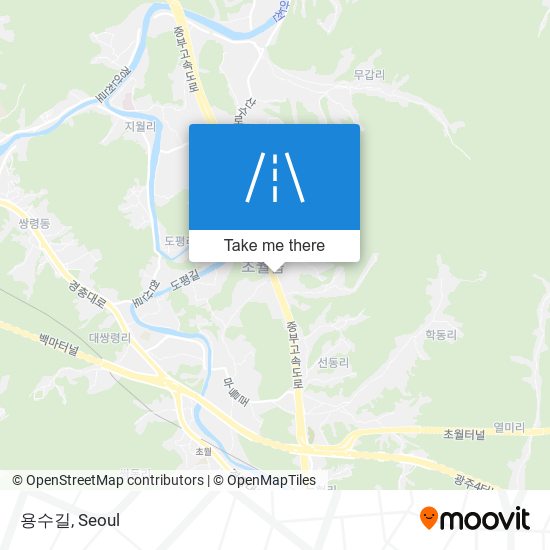 용수길 map