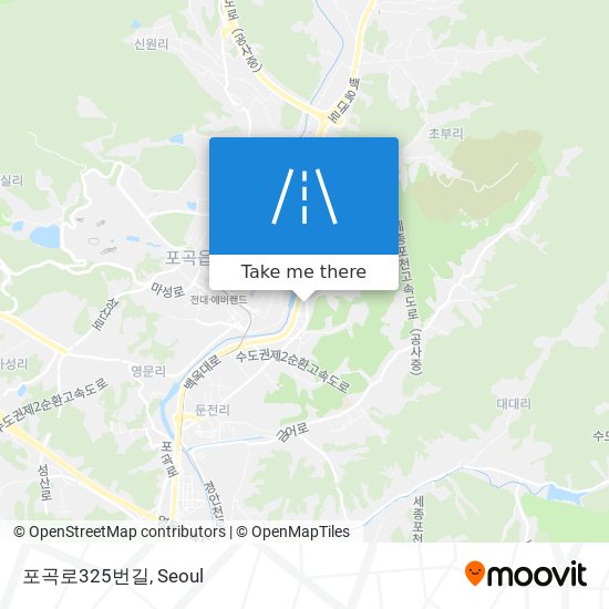 포곡로325번길 map