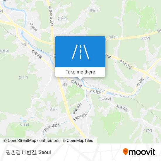 평촌길11번길 map