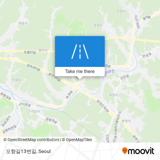 오향길13번길 map