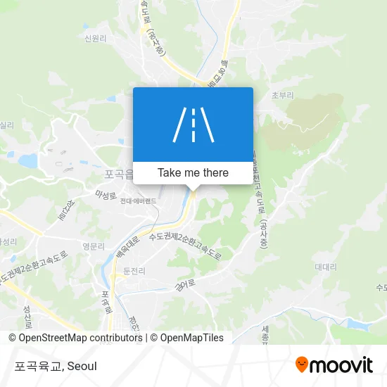 포곡육교 map