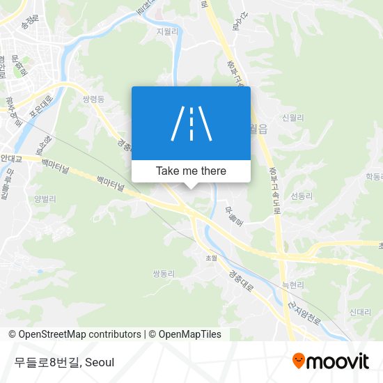 무들로8번길 map