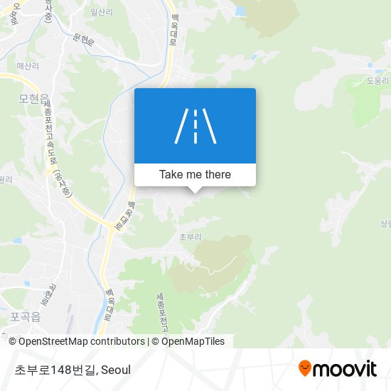 초부로148번길 map