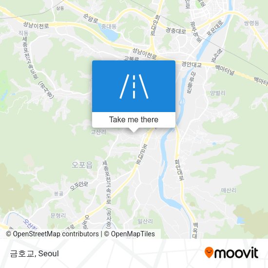 금호교 map