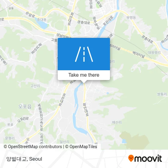 양벌대교 map