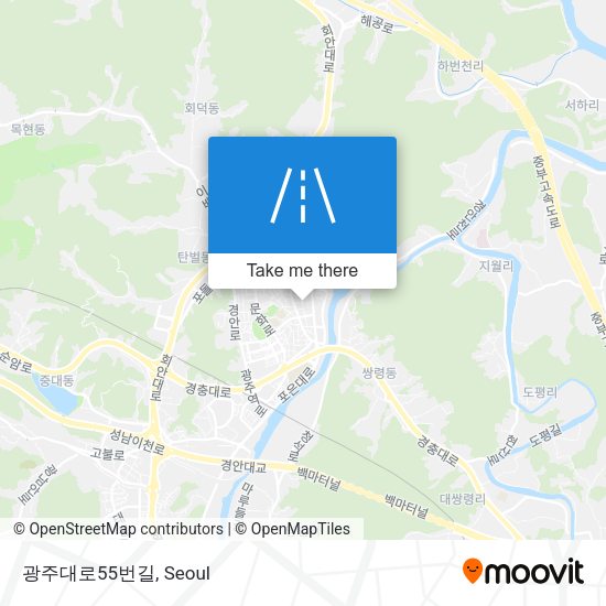 광주대로55번길 map