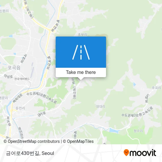 금어로430번길 map