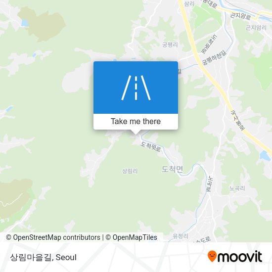 상림마을길 map