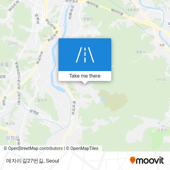 매자리길27번길 map