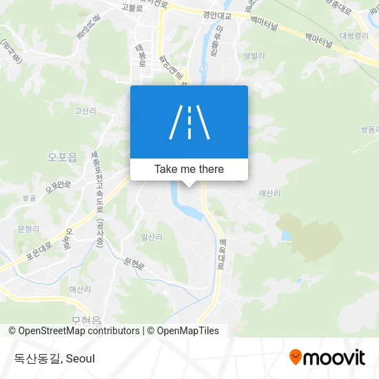 독산동길 map